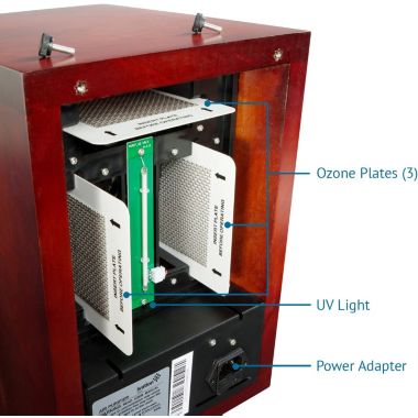 Ivation 5-in-1 HEPA Air Purifier, Ionizer & Deodorizer for Up to 3,700 Sq/Ft. View a larger version of this product image.