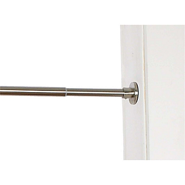 Versailles Indoor/Outdoor 3/4" Duo Tension Rod - 48x86", Brushed Nickel. View a larger version of this product image.