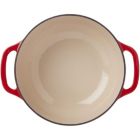 Alternate image 3 for Lodge 6 Qt. Red Enamel Cast Iron Dutch Oven