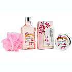 Alternate image 1 for Freida and Joe Cherry Blossom Fragrance Bath & Body Spa Gift Set in Wheelbarrow Caddie