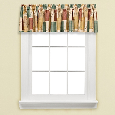 Saturday Knight Ltd Tranquility Warm Toned Palette window Valance - 58x13", Spice. View a larger version of this product image.