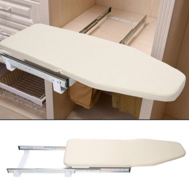 Stock Preferred Closet Pull-Out Retractable Ironing Board Stow Away in The Cabinet. View a larger version of this product image.
