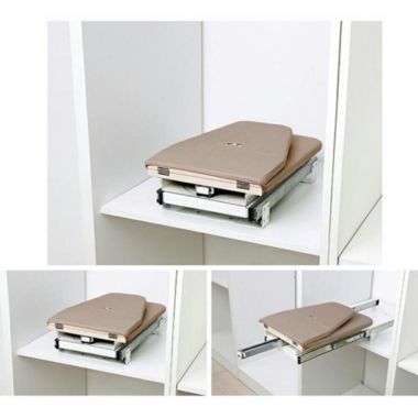 Stock Preferred Closet Pull-Out Retractable Ironing Board Stow Away in The Cabinet. View a larger version of this product image.