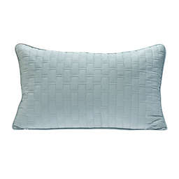 Bedvoyage 100% Rayon Made From Bamboo Quilted Decorative Pillow, Throw Pillow - Sky