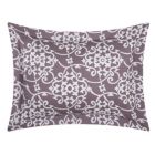 Alternate image 1 for Chic Home Elegant Reversible Adler Motif 10 Pieces Comforter Bed In A Bag Sheets Decorative Pillows & Shams - Queen 90" x 90, Plum