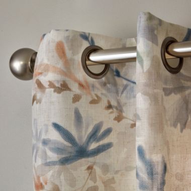 SKL Home By Saturday Knight Ltd Painted Garden Window Curtain Panel - 52X84", Multi. View a larger version of this product image.