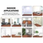 Alternate image 3 for flybold Acacia Wood Outdoor Flooring Interlocking Deck Tiles (Pack Of 10, 12" X 12")