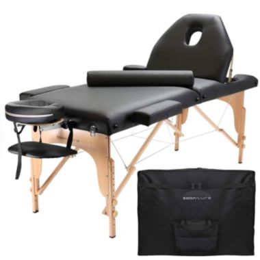 Saloniture Professional Portable Massage Table with Backrest. View a larger version of this product image.