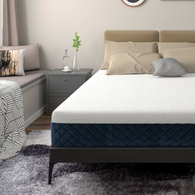 Costway 10 Inch Gel Infused Memory Foam Mattress-Queen Size. View a larger version of this product image.