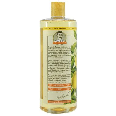 Dr Jacobs Naturals 32 Oz. 2 Pack Pure Castile Liquid Soap - CITRUS. View a larger version of this product image.