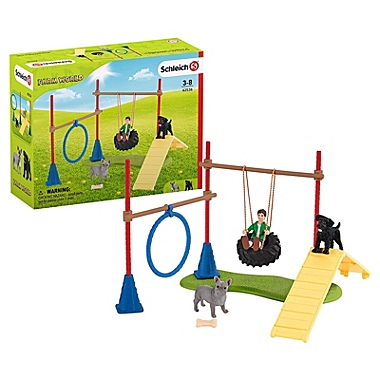 Schleich Bayala Puppy Agility Training Animal Figure 42536. View a larger version of this product image.