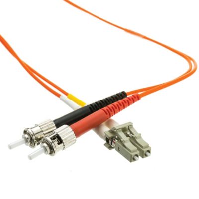 Cable Wholesale Fiber Optic Cable, LC / ST, Multimode, Duplex, 62.5/125, 7 meter (22.9 foot)
