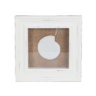 Alternate image 1 for Beachcombers White Distressed Starfish Shell Seahorse Shadow Box Set  6.75 Inch