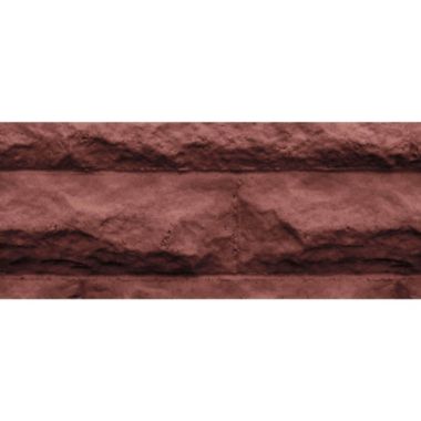 Good Ideas Garden Wizard Polyethylene 2' Wall Section Stone Border - Red Brick. View a larger version of this product image.