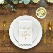 Stock Preferred Plastic Cutlery Serves 50, 150 Pcs in Gold