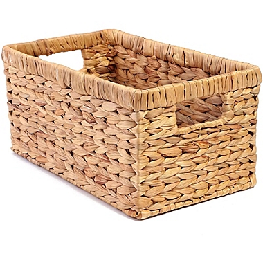 Juvale Hand Woven Rectangular Wicker Baskets (2 Pack). View a larger version of this product image.