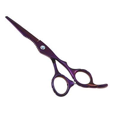 Unique Bargains Professional Hair Cutting Shears,  Inch Hair Scissors  Stainless Steel Razor Edge Barber Scissors Haircutting Scissor for Both  Salon and Home Use, Purple | Bed Bath & Beyond