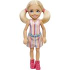 Alternate image 0 for Barbie Chelsea Doll (6-inch Blonde) Wearing Skirt with Striped Print and Pink Boots