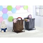 Alternate image 2 for Proman Products Multifunctional Storage Bag with Heavy Duty Metal Frame - Brown