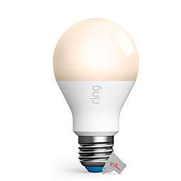 Ring A19 Smart LED Light Bulb Dimmable Neutral White 800 Brightness Lumens Indoor / Outdoor Use