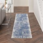 Alternate image 1 for Kathy Ireland Grand Expressions GNE01 Indoor only Area Rug - Ivory Navy 2'2" x 7'6"