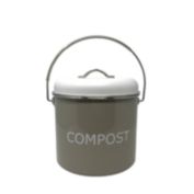 Discount Trend Eco- Friendly Composter Bin, Recycle Composter Bin, Kitchen Composter Bin, with Odor Control - Gray