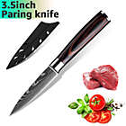 Alternate image 0 for Kitcheniva 3.5&#39;&#39; Kitchen Chef Knife Stainless Steel Damascus Pattern Paring Fruit Knife