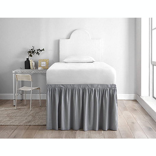 Byourbed Dorm Sized Bed Skirt Standard, Bed Bath And Beyond Twin Bedskirt