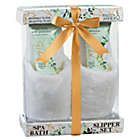 Alternate image 0 for Freida and Joe Bath & Body Spa Gift Set in White Rose Jasmine Fragrance with Luxury Slippers