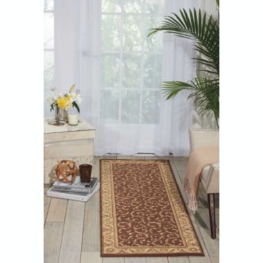 Nourison Somerset Brown Area Rug ST02 2' x 5'9". View a larger version of this product image.