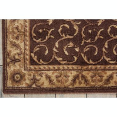 Nourison Somerset Brown Area Rug ST02 2' x 5'9". View a larger version of this product image.