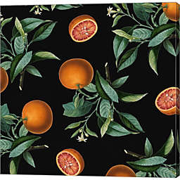 Metaverse Art Nature's Bounty -  Oranges by Mindy Sommers 24-Inch x 24-Inch Canvas Wall Art