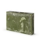 Alternate image 0 for BIDK Home 15.75" Dark Green Rectangular 5- Wick Pillar Wax Candle