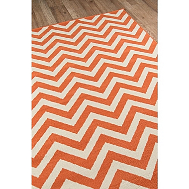 Momeni Baja Area Rug, Orange, 7&#39;10" X 10&#39;10". View a larger version of this product image.