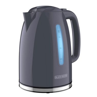 Black and Decker Rapid Boil 7 Cup Electric Kettle Gray. View a larger version of this product image.