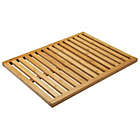 Alternate image 0 for mDesign Large Bamboo Non-Slip Indoor/Outdoor Spa Bath Mat - Natural Light Wood