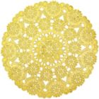 Alternate image 0 for Juvale Gold Round Medallion Paper Lace Doilies (12 in, 60 Pack)