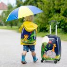 Alternate image 1 for Costway 2 Pieces 12 Inch and 16 Inch Kids Carry on Suitcase Rolling Backpack School Luggage Set