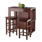 Alternate image 2 for Winsome Fremont 3-Pc Space Saver Set