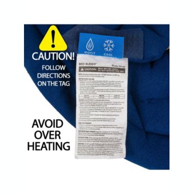 Bed Buddy Microwave Heating Pad - Body Wrap Heat Pad With Flexible Soft Fabric - For Hot or Cold Therapy, Great for Cramps, Muscle Pain, Joint Pain from Arthritis, Headaches, Hot Flashes. View a larger version of this product image.