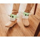 Alternate image 2 for Star Wars  The Mandalorian Grogu Women's Boot Slippers