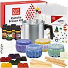 Alternate image 0 for SkyMall Candle Making Kit, DIY Starter Candle Maker Set Includes Melting Pot, 5oz Soy Wax & More
