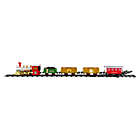 Alternate image 1 for Northlight 16-Piece Battery Operated Lighted and Animated Christmas Express Train Set with Sound