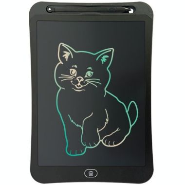 Link Kids LCD 10inch Color Writing Doodle Board Tablet Electronic Erasable Reusable Drawing Pad Educational & Learning Toy - Black. View a larger version of this product image.