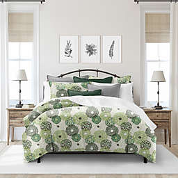 6ix Tailors Fine Linens Garden Stow Green Comforter Set