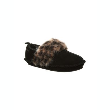 BearPaw Women's Kimbertree Sheepskin Flats - Black II - 9 M. View a larger version of this product image.