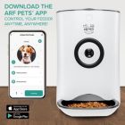 Alternate image 2 for Arf Pets Smart Automatic WiFi Pet Feeder Food Dispenser for Dogs, Cats & Small Animals