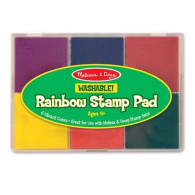 Melissa And Doug Washable Rainbow Stamp Pad. View a larger version of this product image.