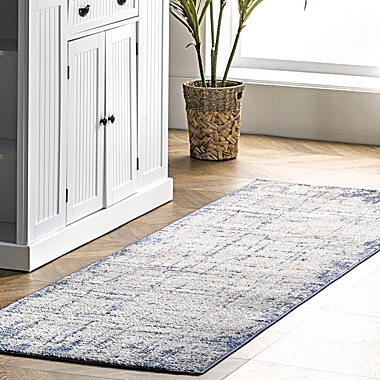 nuLOOM Mabel Contemporary Faded Abstract Area Rug. View a larger version of this product image.