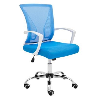 Modern Home Zuna Mid-Back Office Task Chair - Ergonomic Back Supporting Mesh Back Desk Chair
